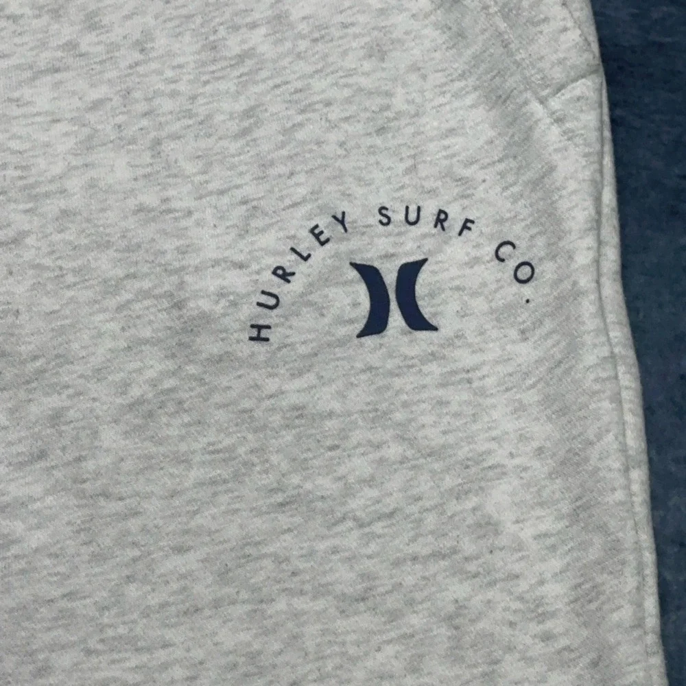 Hurley Coastal Dunes Fleece Jogger Mens Medium Light Grey HMS22-04112 Sweatpants